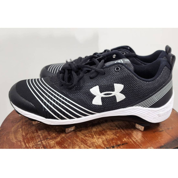 New Under Armour Glyde ST Softball Metal Spike Cleats Size 8.5 Fast Pitch - Picture 2 of 6